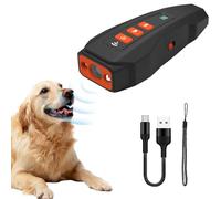 Upgraded Anti Barking Device for Dogs - Ultrasonic Deterrent, 23 FT Range,LED Indicate,Indoor/Outdoor Bark Control for Puppies, Medium, and Large Dogs - Effective Dog Training Tool and Silencer