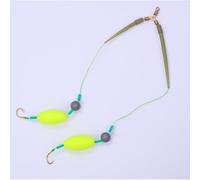Upgraded Anti Bottom Fishing Hooks Set, 360 Swivel Double Hook Rig, Suspended Bait Design For Carp Coarse Fishing(A)