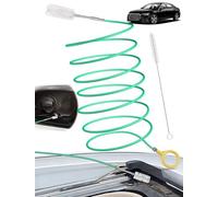 Upgraded Auto Sunroof Drain Cleaning Tool, 120 Inch Long Flexible Drain Brush Pipe Cleaners for Car, Slim Drain Dredging Tool Tube Cleaning Brush Perfect for Car Sunroof, Windshield Wiper Drain Hole