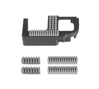 Upgraded Automatic Nozzle Cleaning Cleaner Holder for P2S 3D Printers Using Long Lasts Silicone Brush L Shaped Nozzle Wipe