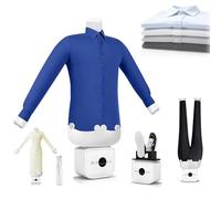 Upgraded Automatic Steam Ironing Machine - 8-Min Quick Steam, 360° One-Click, Portable Inflatable for All Fabrics, Shirts, Pants, Shoes & More