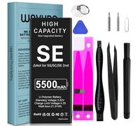 (Upgraded) Battery for iPhone SE (2016), New 0 Cycle Wavypo Battery Replacement for SE 1st Gen A1662 A1723 A1724 with Tool Kit (Not for SE 2020)