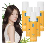 Upgraded Bccnerty Anti-Aging Serum New 2025 Formula Bccnerty Eye Anti-Wrinkle Eye Essence Oil,Facial Serum Rollon for Dark Circle Eyes Bags,Gentle,Smooths Fine Lines,Deeply Moisturizes ((10ml), 5Pcs)