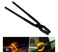 Upgraded Blacksmith Tongs Wolf Jaw Blacksmithing Tongs For Beginner & Seasoned blacksmiths, bladesmiths & Craftsmen (15 in (380mm))