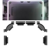 Upgraded Bracket Set for Philips Hue Play Gradient Light Strip, LED Light Strip Mounting Clips Kit with Strong 3M Adhesive, Compatible with Hue TV Light Strip 55 inch, 65