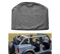 Upgraded Car Hard Top Storage Bag Fit for Ford Bronco 2021 2022 2023 4-Door, Portable Freedom Panel Storage Bag for Roof Panel Over Rear Row Seat, Rear Hardtop Organizer Bag 1Pc