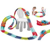 Upgraded Car Race Track Set, Anti Gravity Race Track with Car, Glow in The Dark Race Track Set for Birthday Gift, Brain Teaser (92pcs)