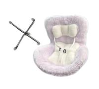 Upgraded car seat features plush feet for the family that prioritizes comfort and elegance