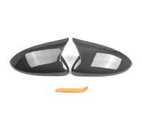 Upgraded Carbon Fiber Side Glass Housing Against Fade Texture Exterior Trim Car Glass Accessories Pair For MK7 Easy Install Car Accessories