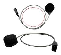 Upgraded Cardo Replacement Boom Microphone with Noise Cancelling, Silver-Plated Wire Headset for Full Face & Off-Road Helmets, For Easy Install Soft Hard Mic Accessory,(Soft)