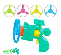 Upgraded Celerypet Light-Up Flying Disc Cat Launcher Set, New 2025 Interactive Flying Disc Cat Fetch Toys, Pet Playing Tracks Interactive Flying Launcher Toy,for Pet Training,Chasing (Blue,2PCS)