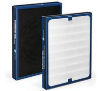 Upgraded Classic 200/300 Series DualProtection Replacement Filter-Compatible with Blueair 200/300 Series Filter Replacement, for 200, 201, 203, 205, 210, 215, 250, 270E,2007E Slim,280i, 303 Filter (2)