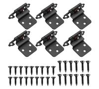 Upgraded Concealed Cabinet Hinge, Durables Spring-Loaded Auto Shut with Quiet Operations for Doors & Drawers Auto Closing Cabinet Hinges