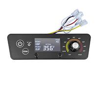 Upgraded Control Board for Pit Boss Wood Pellet Grills, Pit Boss Control Panel Thermometer Controller Replacement Compatible with Pit Boss P7-340/700/1000/540/440FB1 Matte Black with LCD Display