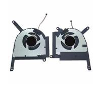 Upgraded CPU GPU Cooling Fan For FX507ZM FX507ZR FX707ZM FX707ZR FP88 FPAW Gaming Laptop Effective Temperature Reduction Laptop Cooling Fan Replacement High Efficiency