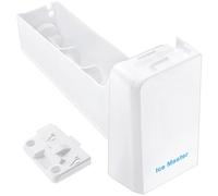 Upgraded DA97-14474C DA97-14474A Refrigerator Ice Bucket Compatible with Samsung Ice Maker Replacement DA97-12604D DA97-21040A Samsung Ice Bucket Ice Tray RF28HMEDBSR RF263 RF265 ice Maker Container