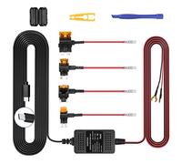 Upgraded Dash Cam Hardwire Kit, Type-C USB Hard Wire Kit 12V-24V to 5V Hardwire Kit with Low Voltage Protection 13ft Dash Cam Charger Power Cord for Dashcam GPS Power Supply Radar Detectors and More