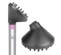 Upgraded Diffuser Nozzle Attachment Compatible with Dyson Airwrap Styler Accessaries Parts (Grey)