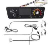 Upgraded Digital Control Board Repalacement Parts,Compatible with Pit Boss Wood Pellet Gill Classic Austin XL/Tailgater/Whiskey Still,with Meat Probe and Temperature Sensor.