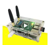 Upgraded Duplex DMR Hotspot WLAN Ethernet Port Assembled Radio Station WiFi Digital Voice Modem Support DMR Dstar YSF P25 Fusion Antenna Raspberry Pi Model 2B Two Colors OLED 2 TimeSlots