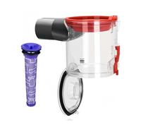 Upgraded Dust Bin Replacement for Dyson V7 V8 SV10 SV11 SV25 Vacuum Cleaners | Dyson Spare Parts, Large Capacity Canister/Container Attachments for Enhanced Suction | OE Quality 967699-01