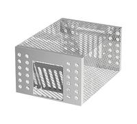 Upgraded Eaglever Eaglever Trap Automatic Trap Automatic Stainless Steel Continuous Cage To Set Mice Catcher (Light Gray, One Size)