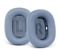 Upgraded Ear Cushions for Apple AirPods Max, Mesh Fabric Ear Covers with Original Silicone Design Memory Foam for Airpods Max Headphones (Sky Blue)