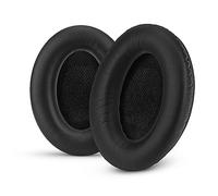 Upgraded Earpads for Bose QC15 & QC2 Replacement Ear Pads, Faux Leather & Real Memory Foam, Long Lasting, Also Fits QuietComfort 15, 2, Ae2, Ae2i, Ae2w, SoundTrue & SoundLink, Black By Brainwavz