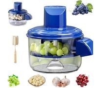 Upgraded Electric Grape Peeler & Garlic Peeler Electric - Automatic Peeling Machine for Fruits and Vegetables, Rechargeable Home and Commercial Kitchen Tool