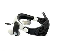 Upgraded Elite Headband for Meta Quest 3 / 3S - Lightweight Comfort Strap with Adjustable Fit, Reduces Facial Pressure & Enables Lying Flat Use (Black)