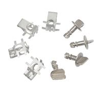 Upgraded Engine Bay Screw Nut Set Reinforced Clamping Force BB5Z-00817-a for Selected Model Professional Maintenance Engine Cover Retainer Clip