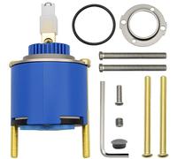 Upgraded Faucet Cartridge for Grohe 46048000, 46mm Single-Hand Mixing Valve Ceramic Cartridge, Brass Core, Compatible with Single Lever Faucets