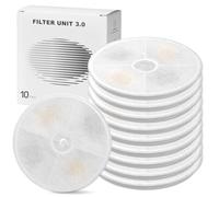 Upgraded Filter Units 3.0 for PET Cat Water Fountains E versweet 2S/3/3 Pro,E versweet Solo/Solo SE, Replacement Filters (10 pcs)