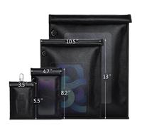 Upgraded fireproof and waterproof Faraday bag, large Faraday bag (for car keys) in 4 sizes, signal blocking bag (for tablets, mobile phones, keychains) (4PS(14 * 9cm+20 * 12cm+27 * 20cm+33 * 26cm))