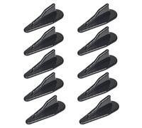 Upgraded Fish Fin Spoiler 10Pcs Black Color Car Roof Fish Fin Spoiler Wing Set Generators For Vehicle Diffuser