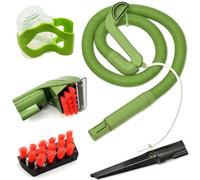 Upgraded Flexible Replacement Hose for Bissell Little-Green Upright &Portable Carpet Cleaners for 1400B 4075 3860 3353 2458 1400 Series With 3" Tough Stain Brush,brush,Self-Cleaning Tool,Crevice brush