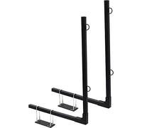 Upgraded Foldable RV Tote Tank Carrier - Compatible with 15, 21, 28, and 36 Gallons Rhino Tote Tank - Universal Fit Mounts on 4” or 4.5” Square RV Bumpers - Includes Complete Hardware and Straps