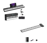 Upgraded Folding Piano Keyboard 88 Key & 61 Keys Roll Up Piano As the Best Gift for Holiday