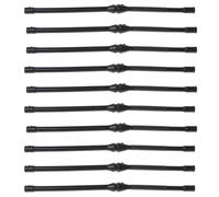 Upgraded Fuel Lines 10X Black Hose Pipe for Chinese Chainsaw 4500 5200 5800 45cc 52cc 58cc MT-9999 Corded Annular Buffer Oil Pipe Worm Gear Filterarburetor Repair Sharpener Electric