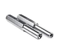 Upgraded Gamebit Screwdriver Kit Gamebit Screwdriver 4.5mm 3.8mm Stainless Steel Security for Opening NES SNES N64 3.8mm Gamebit Screwdriver