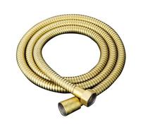 Upgraded Gold Big Panel Large Flow Shower Head Multi Function Adjustable(1.5m Gold Hose)