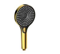 Upgraded Gold Big Panel Large Flow Shower Head Multi Function Adjustable(Gold Shower B)