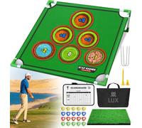 Upgraded Golf Game with 20 Velcro Golf Balls Chipping Game, 3IN 1 Battle Golf Chipping Games for Adults, Battlegolf Outdoor Set, Battle Golfs Pong Games, Indoor Golf Games for Kids