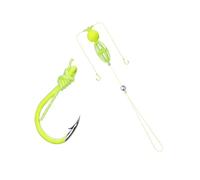 Upgraded Green Carps Fishing Line With Double Hook Anti Bottom Baits Cage For Targeting Silver Carps Simulation Soft Baits Fishing Lures Spinners