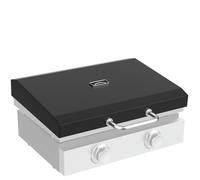 Upgraded Griddle Hinged Lid for 22" Blackstone 1666 1813 1833 1842 2144 1891 2203 2304 2271 1935 and More, Hard Cover Hood with Thermometer for Blackstone 22 Inch Griddle Accessories