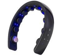 Upgraded H2 Electric Scalp Massager Head Massager for Hair Growth & Regrowth with Heating 10 Vibrating Contacts Laser Therapy for Hair Growth Hair Stimulation-Hairband, Blue