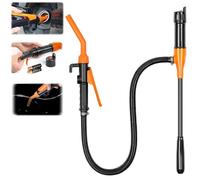 Upgraded Hand Fuel Transfer, Operated Electric Siphon Water Transfer, Portable Power, Gas for Gas Can, for Fuel, Diesel, Water Transfer