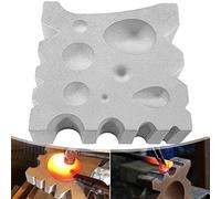 Upgraded Heavy Duty 50lb Blacksmith Swage Block Blacksmith Anvil Forge Tool/for Bending, Cutting, Punching & Forming/for Blacksmith's, Metal Sculptors, Armorer's and other metal workers