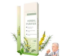 Upgraded Herbal Diffuser Pen, Mullein Inhaler for Lung Cleansing and Breathing Support, Portable Atomizing Air Freshener Leaf Aromatherapy Inhaler Fum Anxiety Melatonin Diffuser Pen-600uses (1PC)