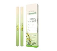 Upgraded Herbal Diffuser Pen, Mullein Inhaler for Lung Cleansing and Breathing Support, Portable Atomizing Air Freshener-600 uses (A 2PC)